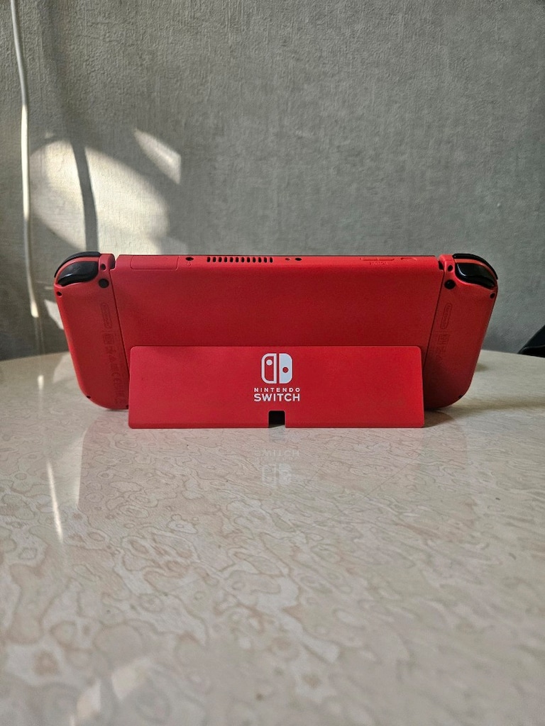 Nintendo Switch OLED Çipli tertemiz Mario Red - 6