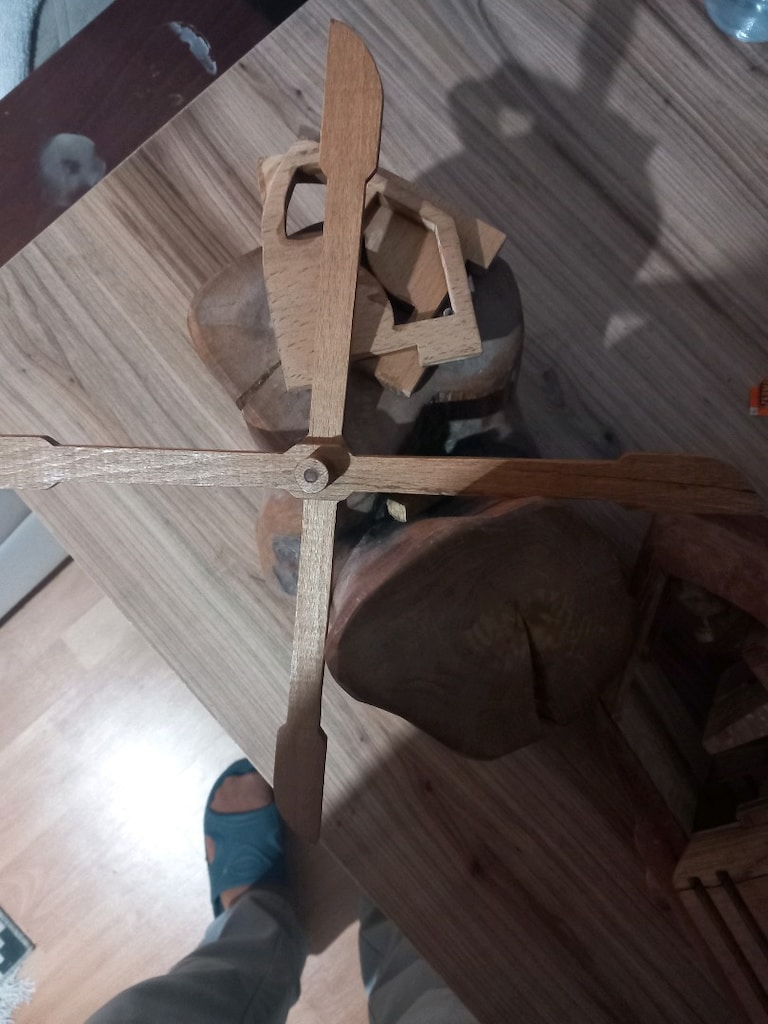 EL YAPIMI AHŞAP HELİKOPTER - 2