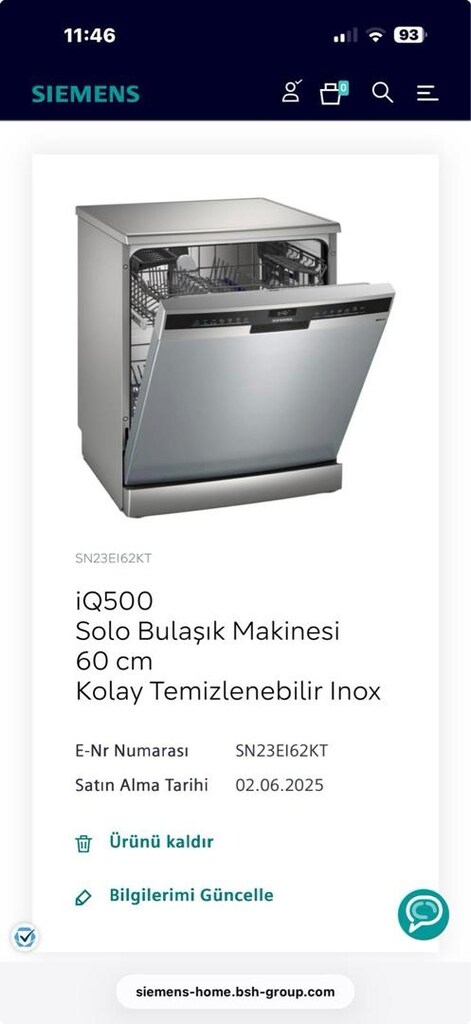 Temiz, Yeni Gibi Siemens Bulaşık Makinesi – Kaçırmayın! - 5