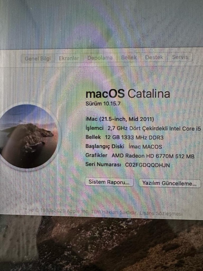 2011 mid imac Apple Masaüstü Bilgisayar - 3