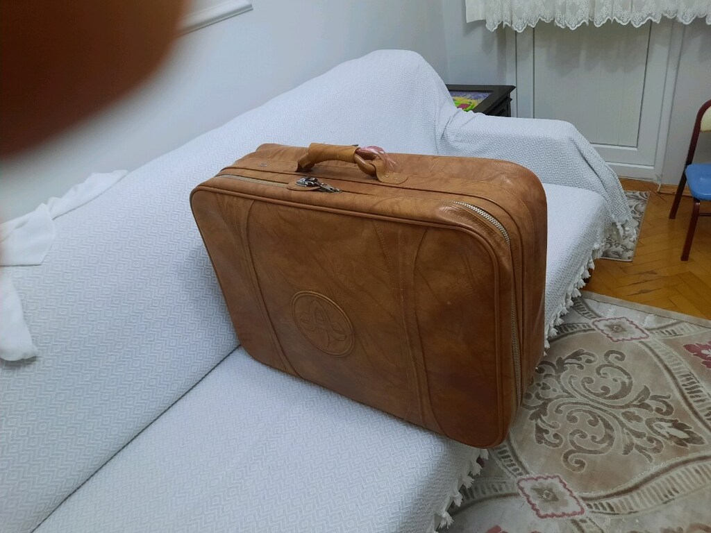 50 yılık deri bavul nostalji - 4