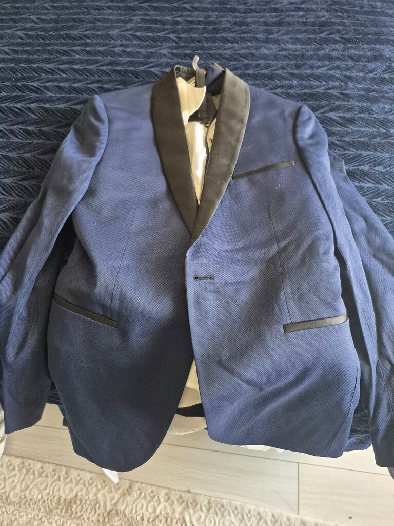altınyıldız classic takımı smokin damat - 2