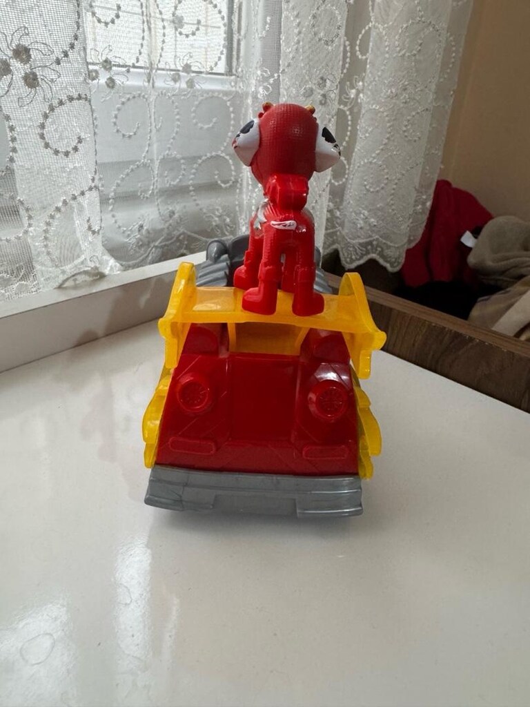 paw patrol sesli ışıklı marshall - 4