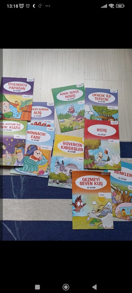 birinci sınıf hikaye setleri - 2