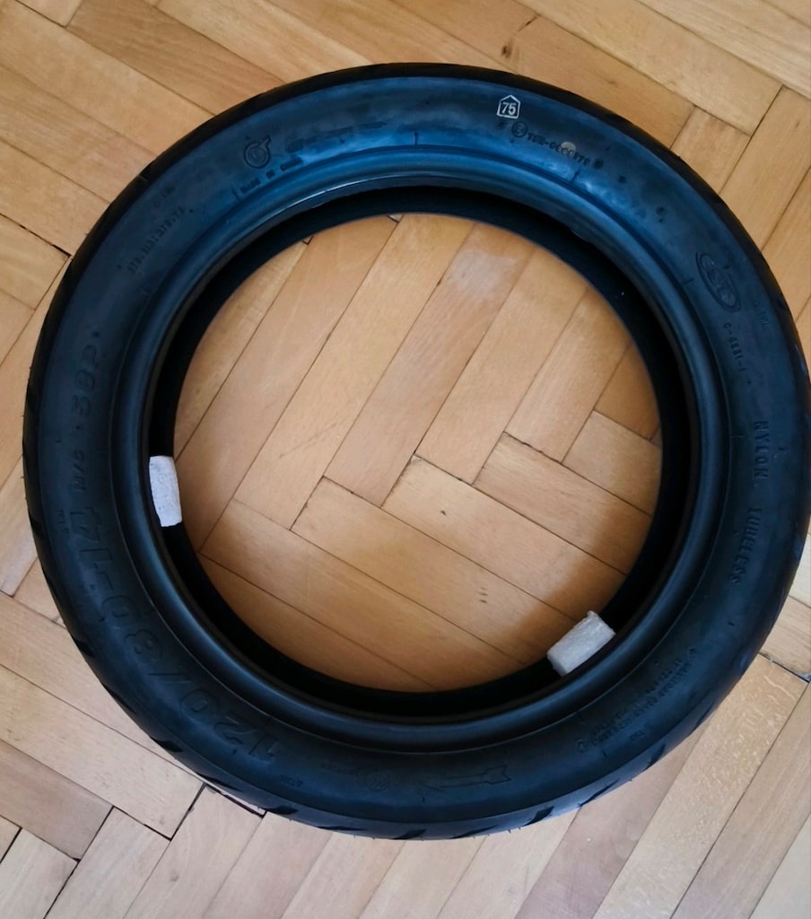 120 / 80 / 14 SIFIR MOTORSİKLET LASTİĞİ - 4