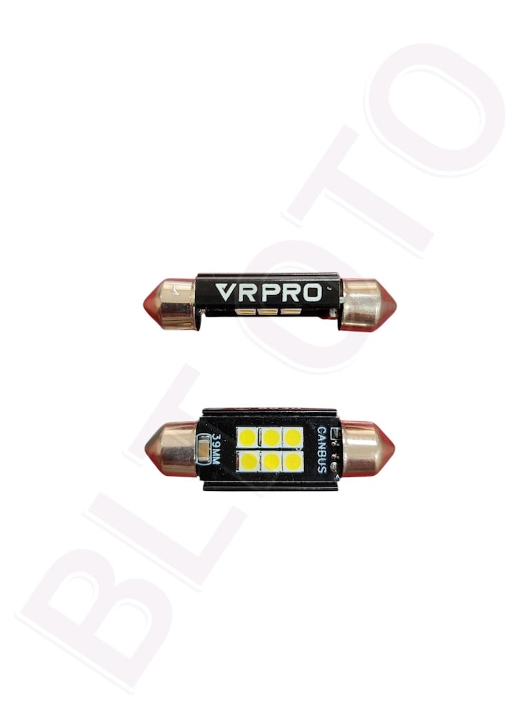 SOFİT LED AMPUL 6 LEDLİ BEYAZ 39 MM 12V - 3