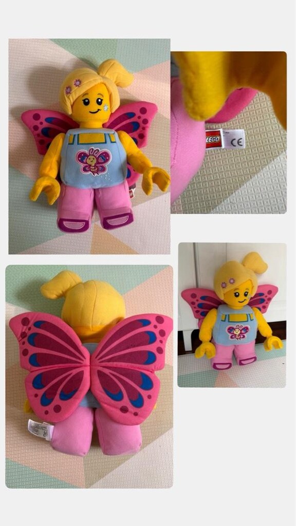 LEGO Plush Iconic Butterfly Girl Peluş Oyuncak - 5