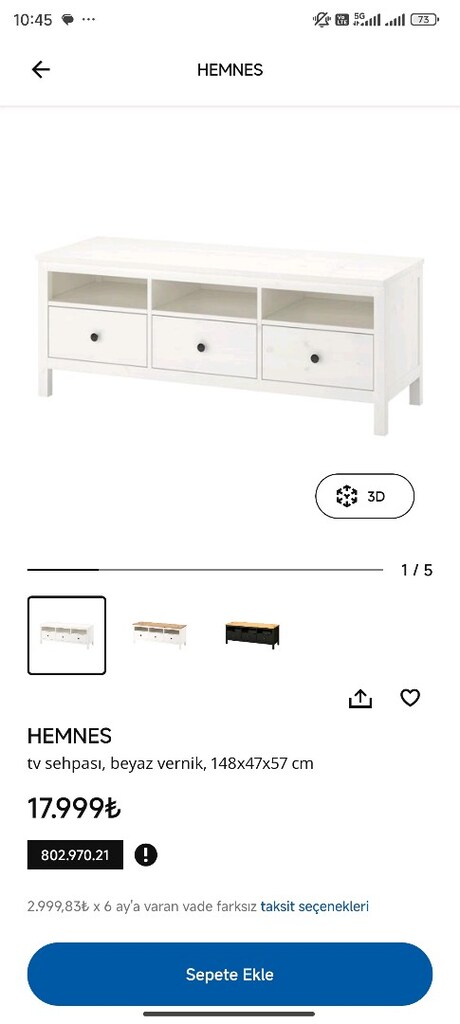 İKEA HEMNES TV SEHBASİ - 3