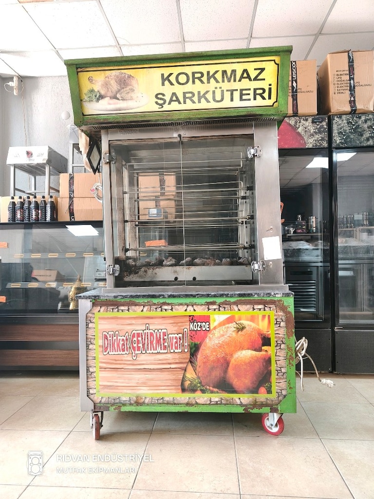 tavuk çevirme makinesi piliç kızartma makinesi grill makinası - 20