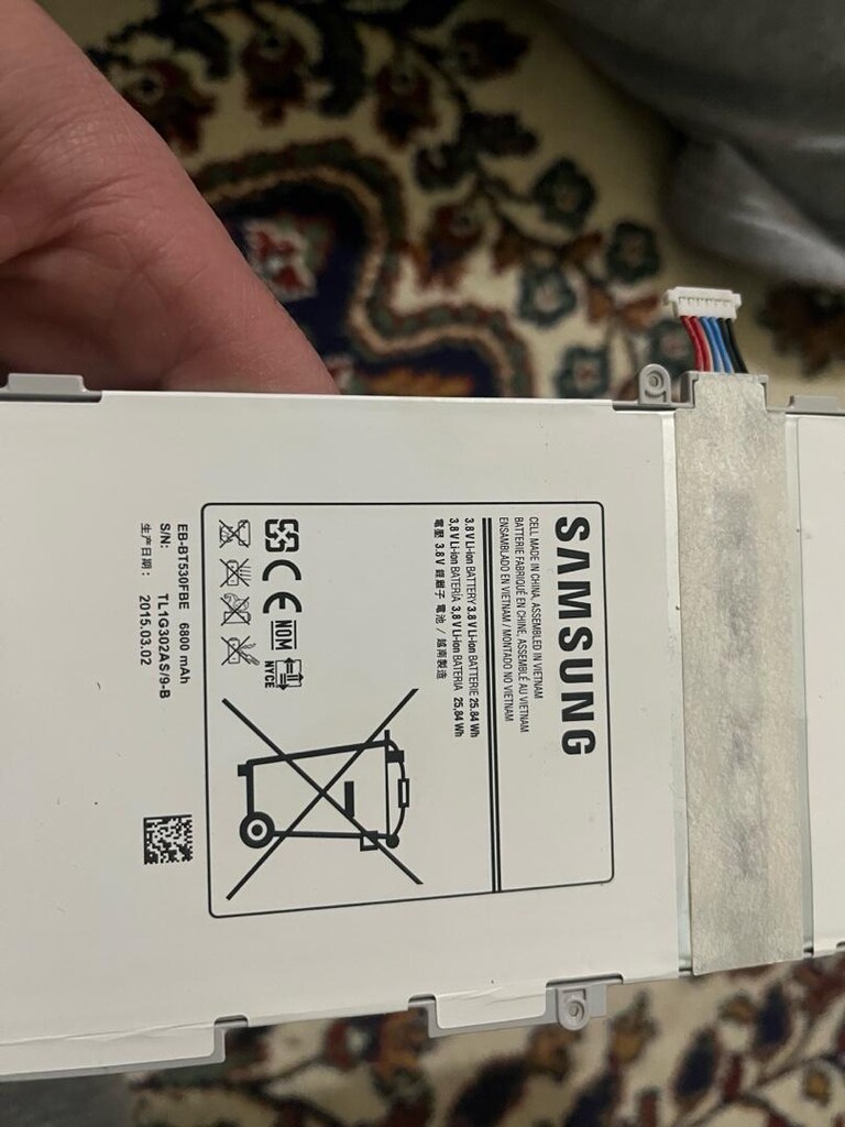 Samsung tab4 batarya - 3