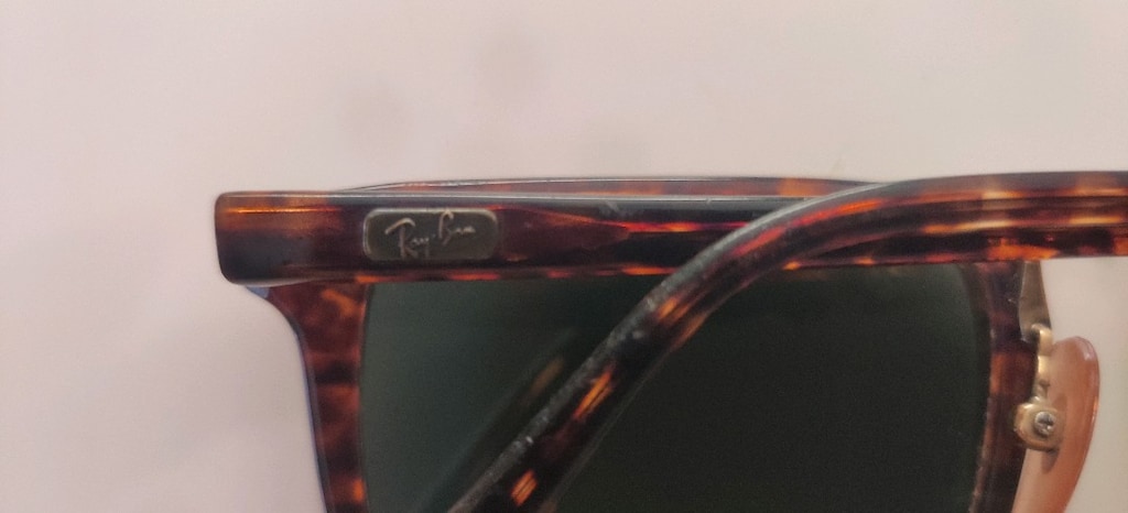 Vintage Ray-Ban Traditionals Premier E W0867 Koyu Kaplumbağa Kabuğu. - 13
