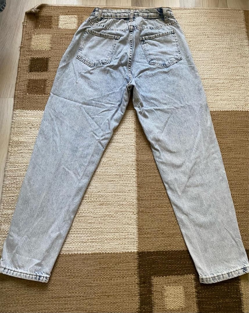 By poema Yüksek Bel denim Jean - 2