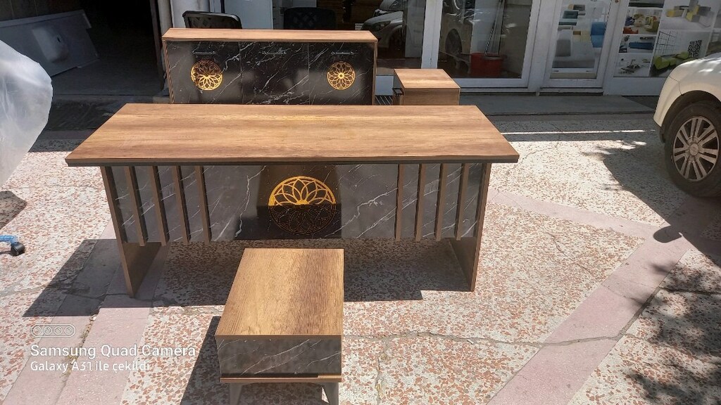 hitit ofis çalışma makam masa takımı ofis mobilyası ofis mobilyaları - 3
