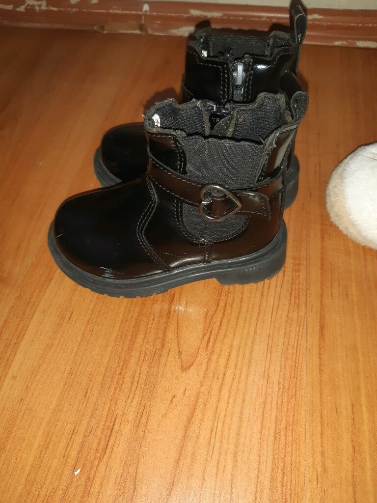 kız çocuk bebek bot ayakkabi - 4