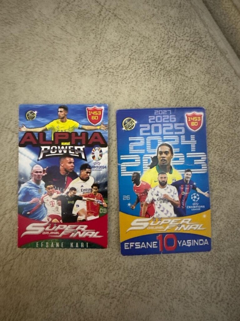 FUTBOL KART ORJİNAL - 2