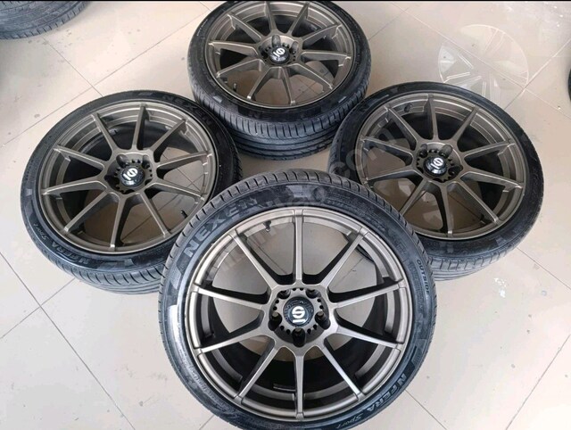 18 5x112 sparco assetto gara jant lastik takımı hatasız