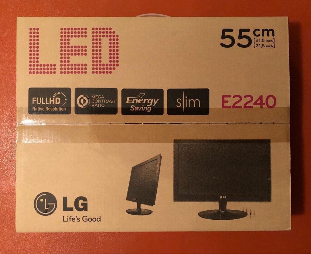 LG 22” LED VGA DVI destekli KUTULU, FATURALI MONİTÖR - 4