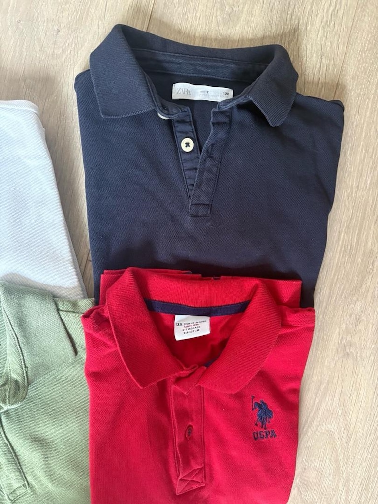 4 adet kısa polo zara,us polo - 2