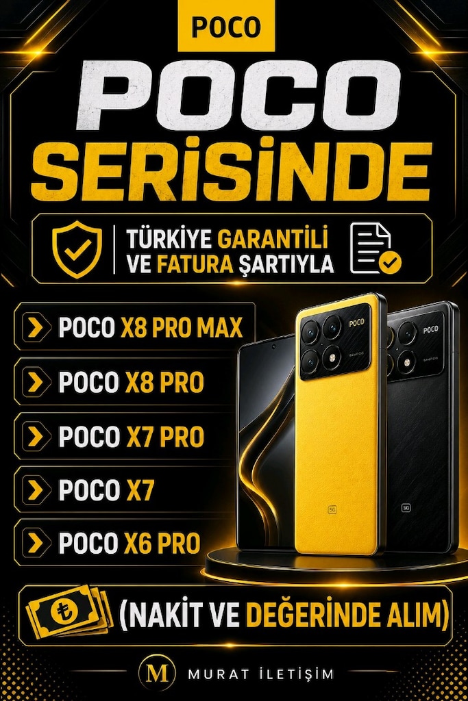 POCO SERİSİ ALIM İLANIDIR FOTOĞRAF KAYDIR - 2