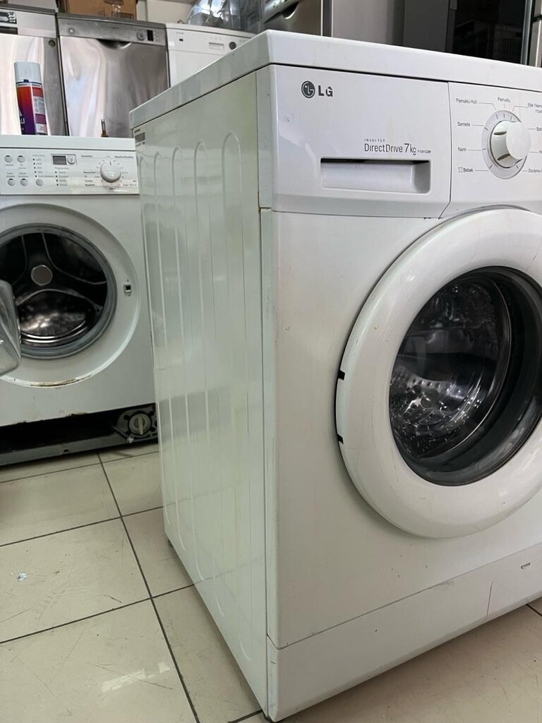 lg 7 kg sessiz yeni bakımlı çamaşır makinası - 2