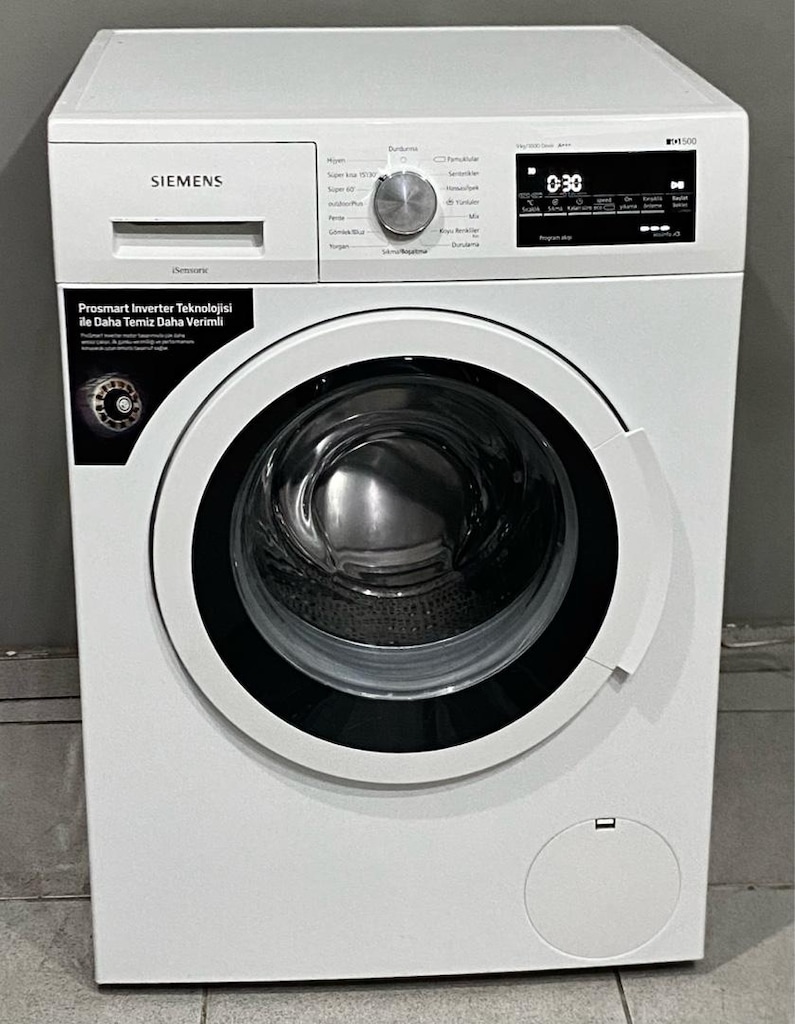 Siemens 9 Kg Yeni Nesil İnverter A+++ Çamaşır Makinesi - 4
