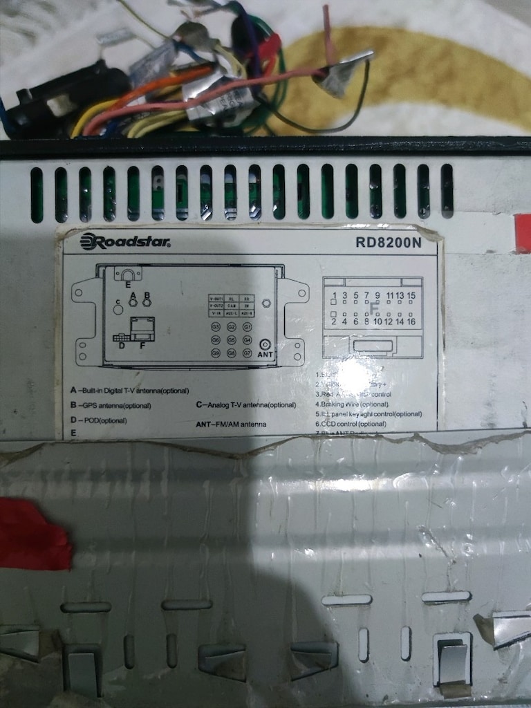 roadstar ekranlı teyp - 5