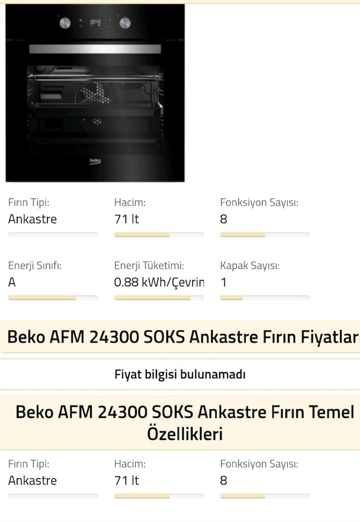 Beko ankastre ocak, fırın, davlumbaz - 3