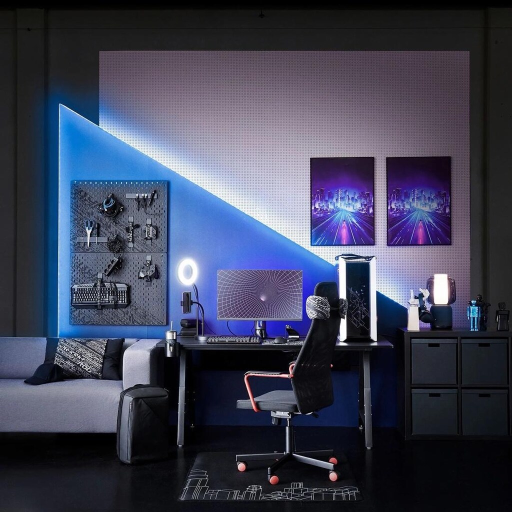 IKEA LÅNESPELARE Telefon Tutuculu LED Işık(60x20cm) 105.143.58 - 6