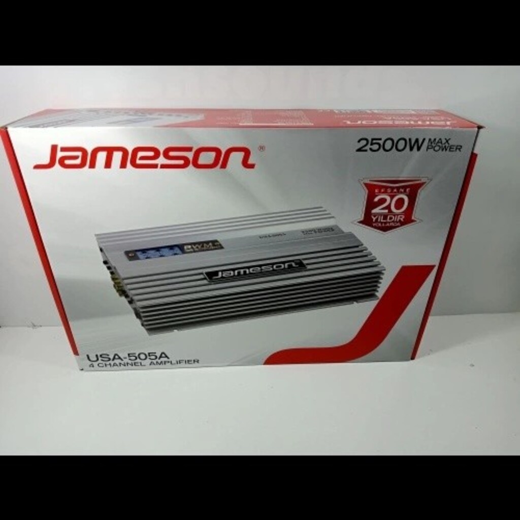 ÖYKÜ SOUND ŞOOK FİYAT JAMESON USA-505A ANFİ 125RMS - 6