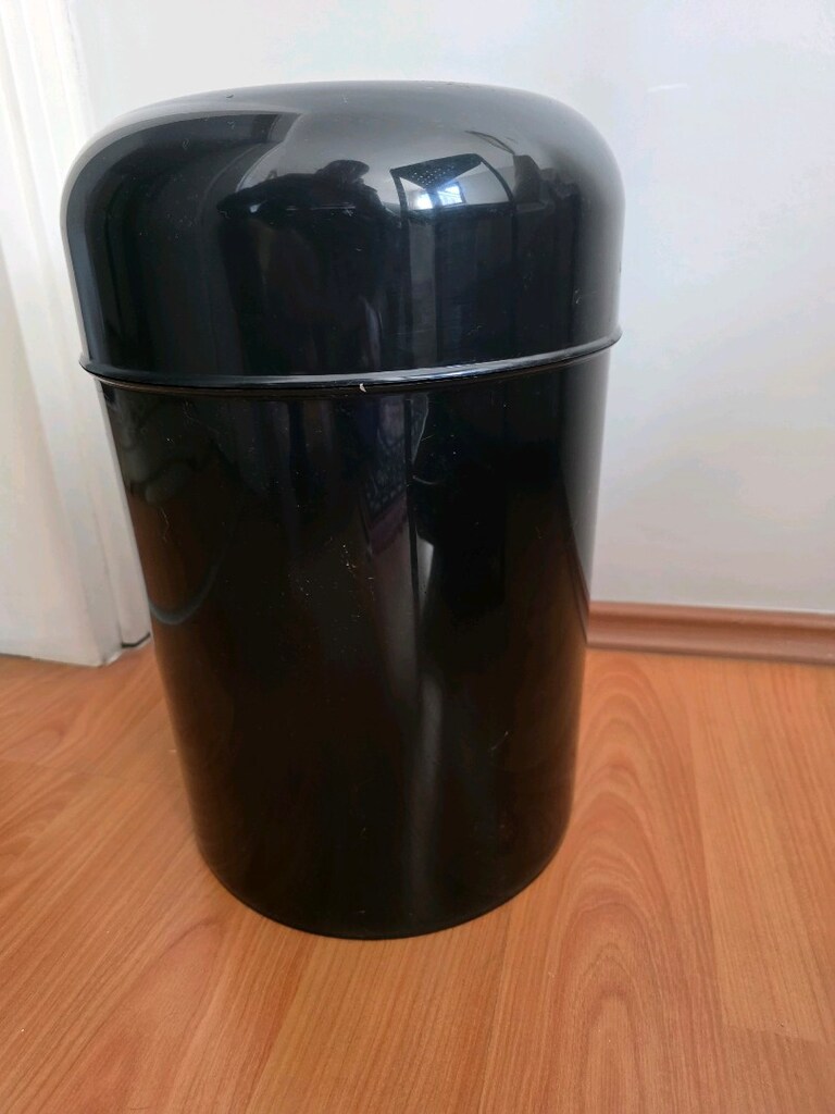 Pota Kapak Çöp Kovası 15 lt Siyah - 3