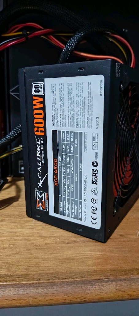 xigmatek x-calibre 600w 80 plus bilgisayar güç kaynağı&power supply - 3