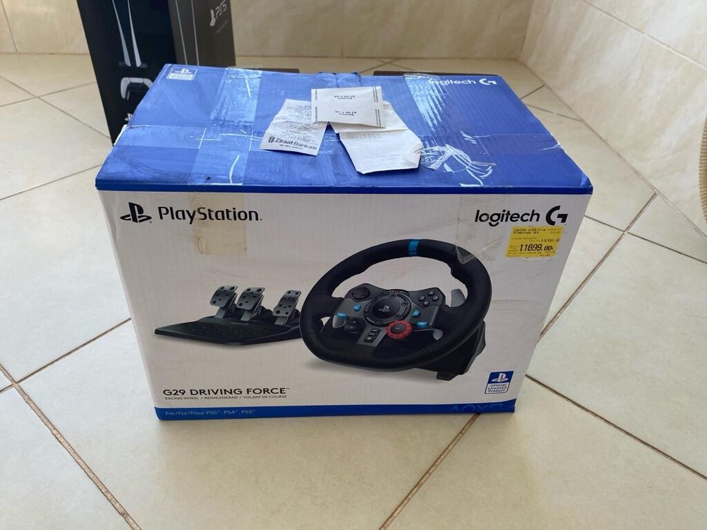 Az Kullanılmış Simülasyon ve Oyun Seti: PS5 + F1 Kokpit + Logitech G29 - 15