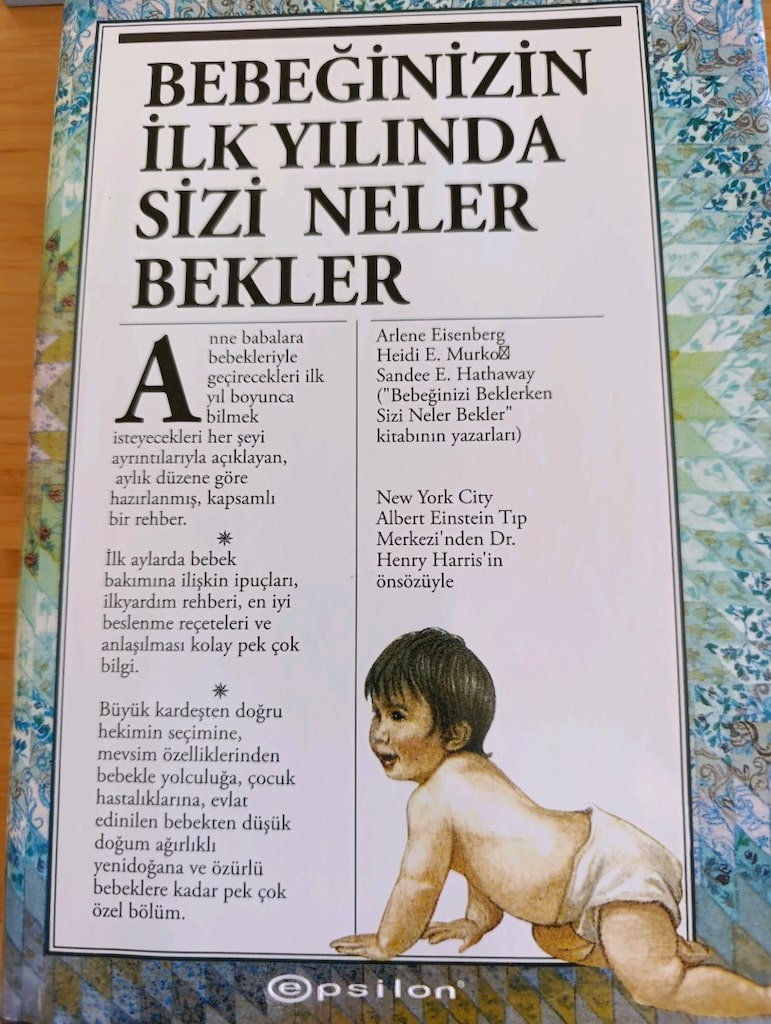 Bebek bakım kitapları - Bebek fotoları çerçevesi hediyeli - 2