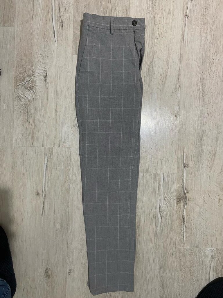 Zara Gri Kumaş Pantolon - 2