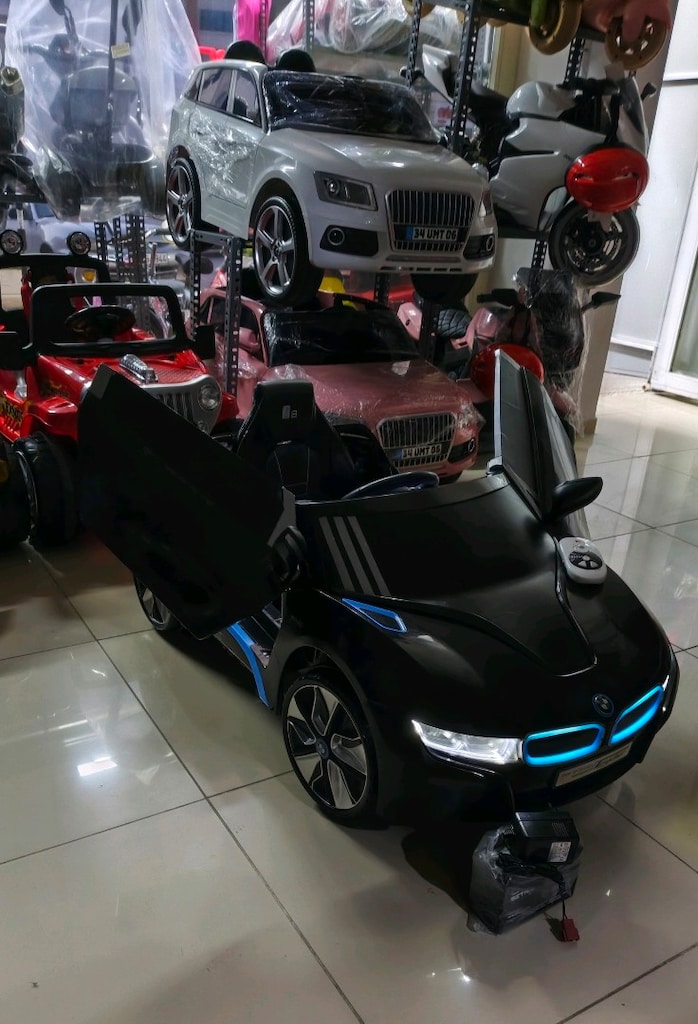 (AnkaCar çocuk oto galeri)BMW İ8 KUMANDALI&MANUEL AKÜLÜ ARABA - 8