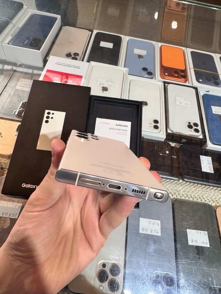 *SAMSUNG S23 ULTRA 12/256 GB SERVER KAYITLI KUTULU TEMİZ TAMİRSİZ* - 2