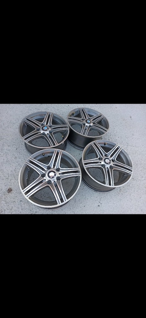 16 inç 5 x120 bijon aralığında Cant takımı kırık kaynak vs yok temiz - 8