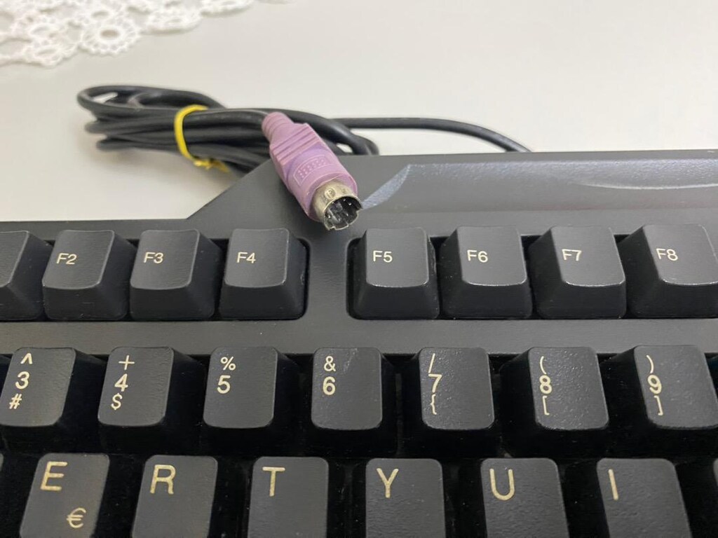 Orijinal IBM PS/2 Bilgisayar klavye Keyboard SK-8820 - 4