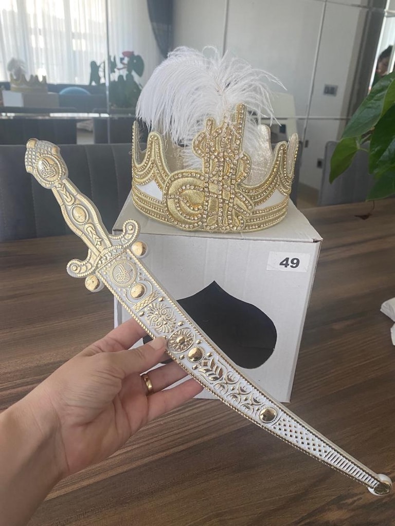 Erkek çocuk sünnet kıyafeti takımı - 7