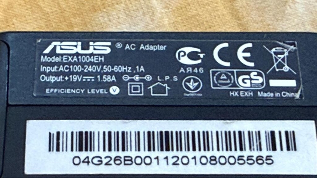 ASUS EXA1004EH (19V 1.58A) Orijinal Netbook ince uçlu adaptör - 3