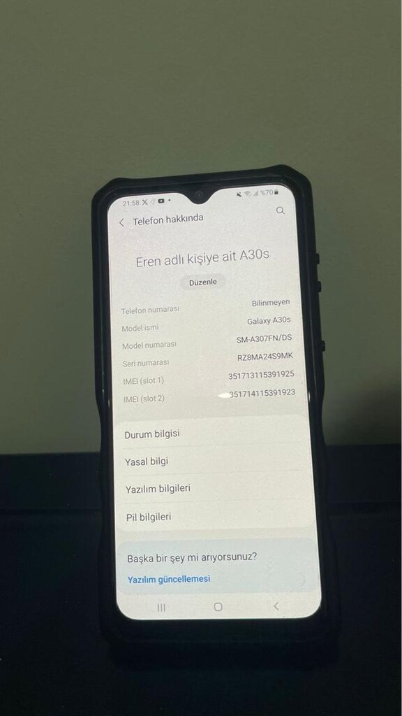 Samsung a30 cep telefonu - 2