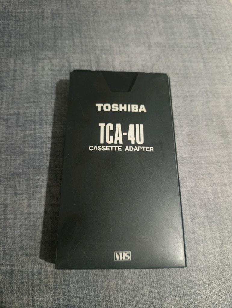 kaset adaptörü Toshiba VHS - 3