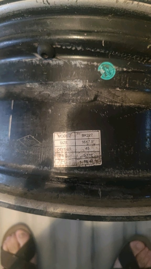 16.Çelik jant 5x112 Volkswagen Caddy ikinci el