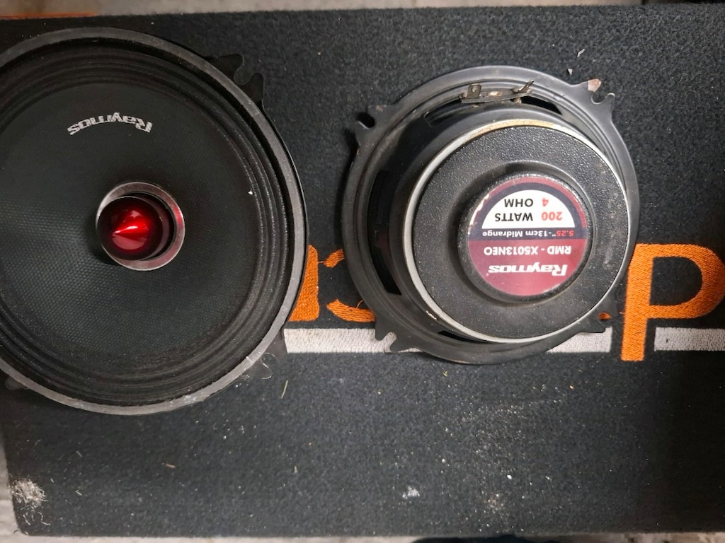 raymos. 13 cm midrange neodium mıknatıs 100rms - 2
