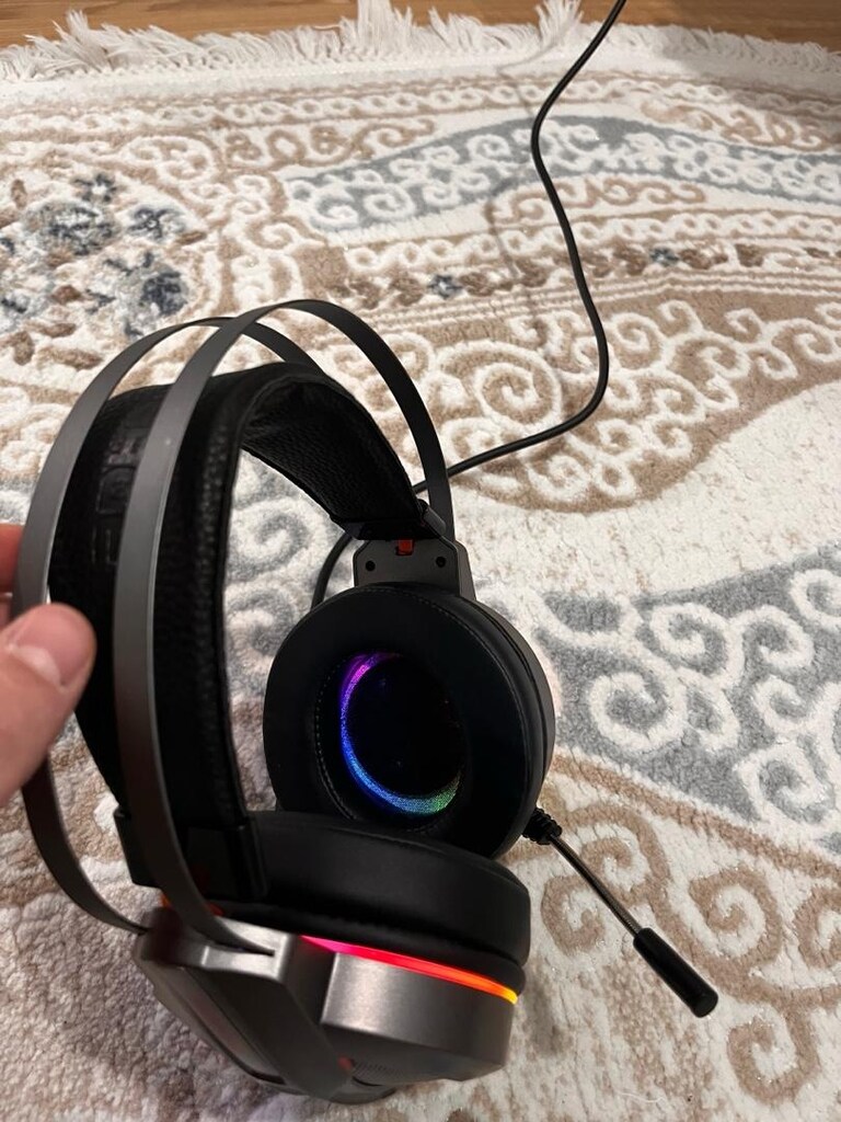 Rampage RM-K6 Stark USB 7.1 RGB Oyuncu Kulaklığı - 5