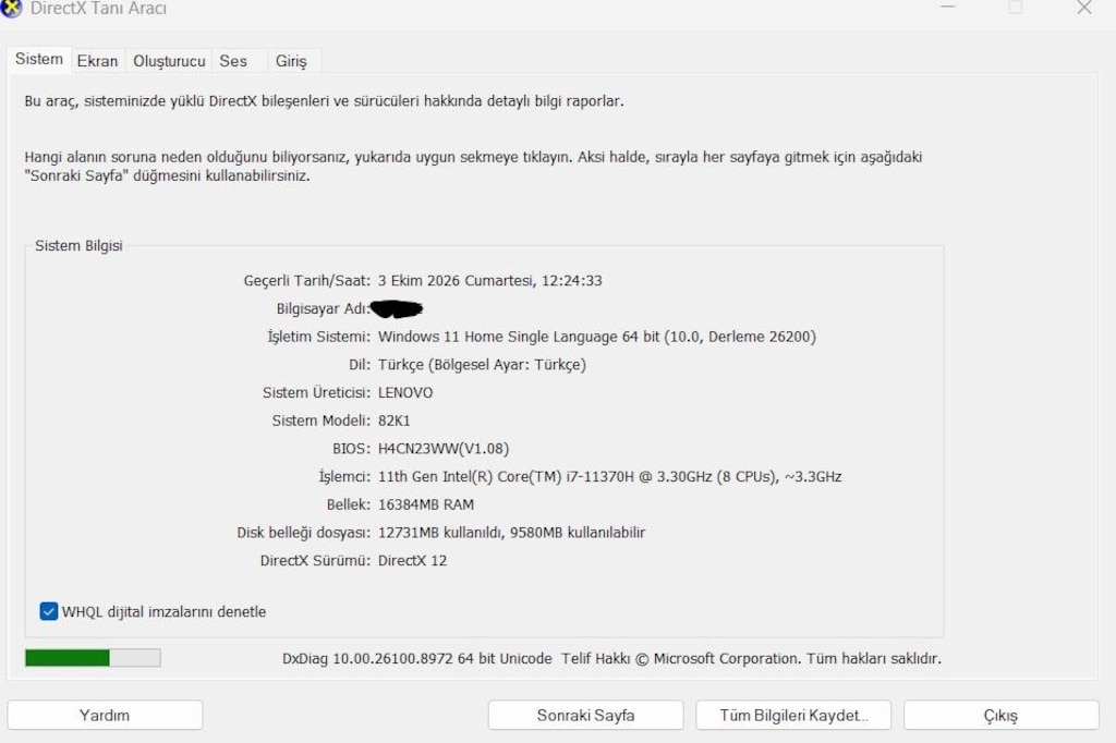 lenovo ideaped gaming 3 rtx 3050 ti 15.6 inç 165hz full hd notebook - 6