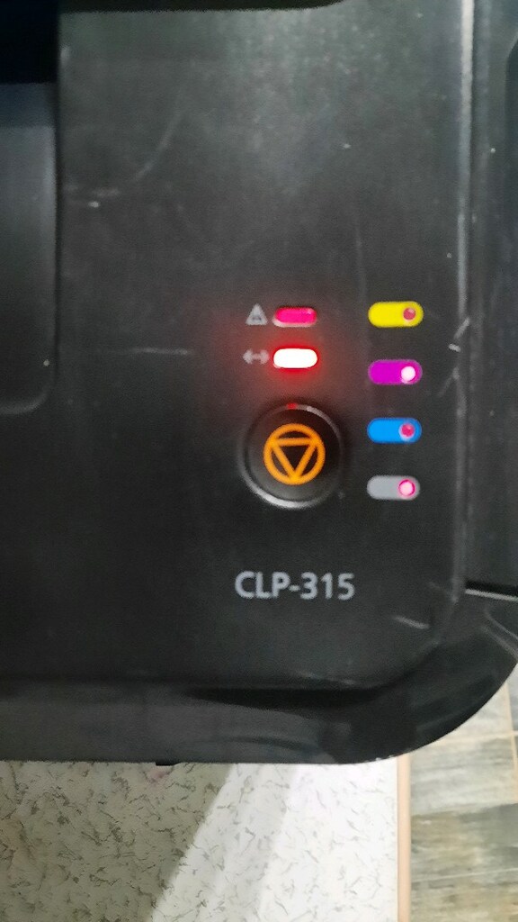 Samsung CLP-315 Tonerli Renkli Yazıcı, Tonerler Değişecek Yer Mamak - 6