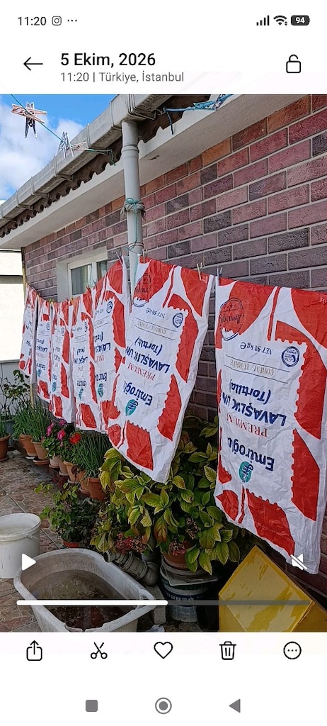 UNÇUVALI YIKANMIŞ 50 KİLOLUK 60-100 EBAT - 6