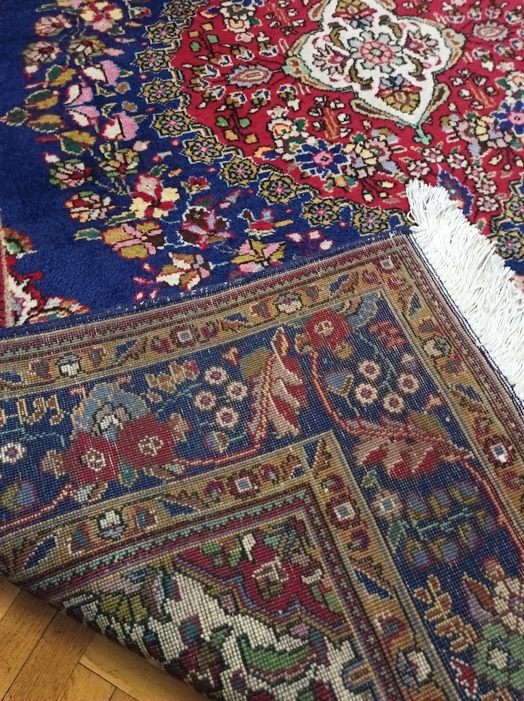 El dokuma iran halısı 6.35 m2 - 13