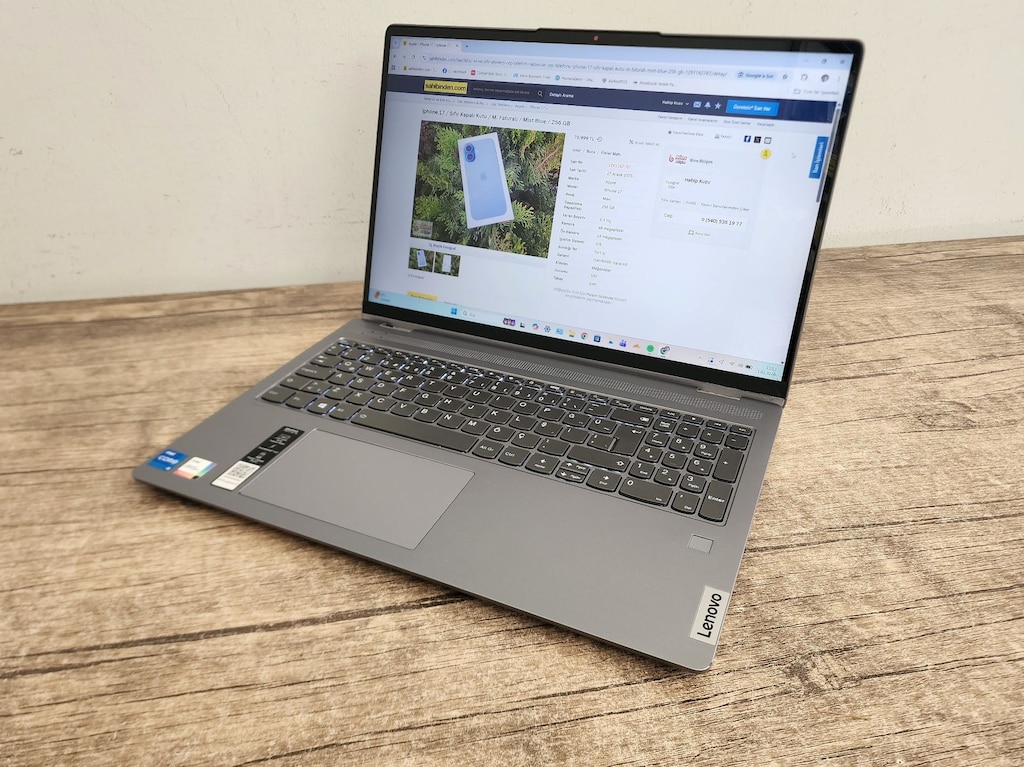 Lenovo Flex 5 / 13.Nesil İ5 / 16 İnç 2K Ekran / Dokunmatik - 2